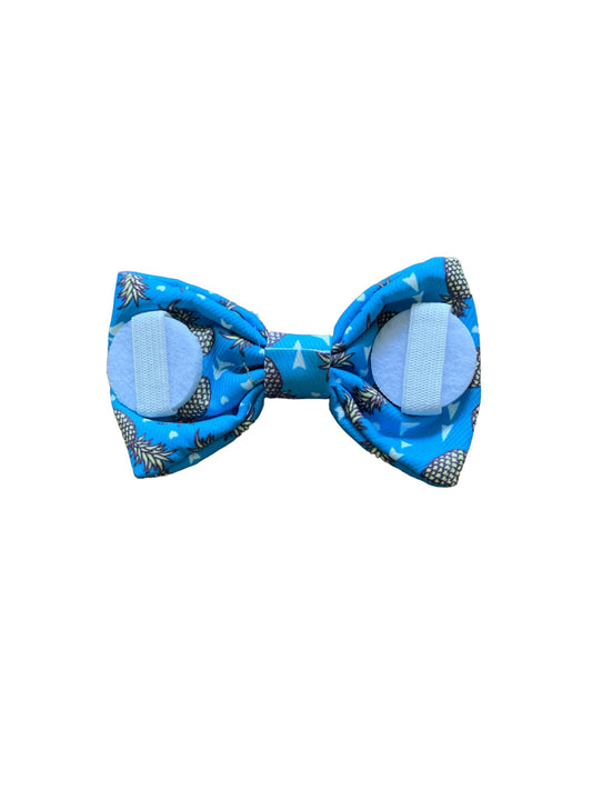 Blue Pineapple Bowtie