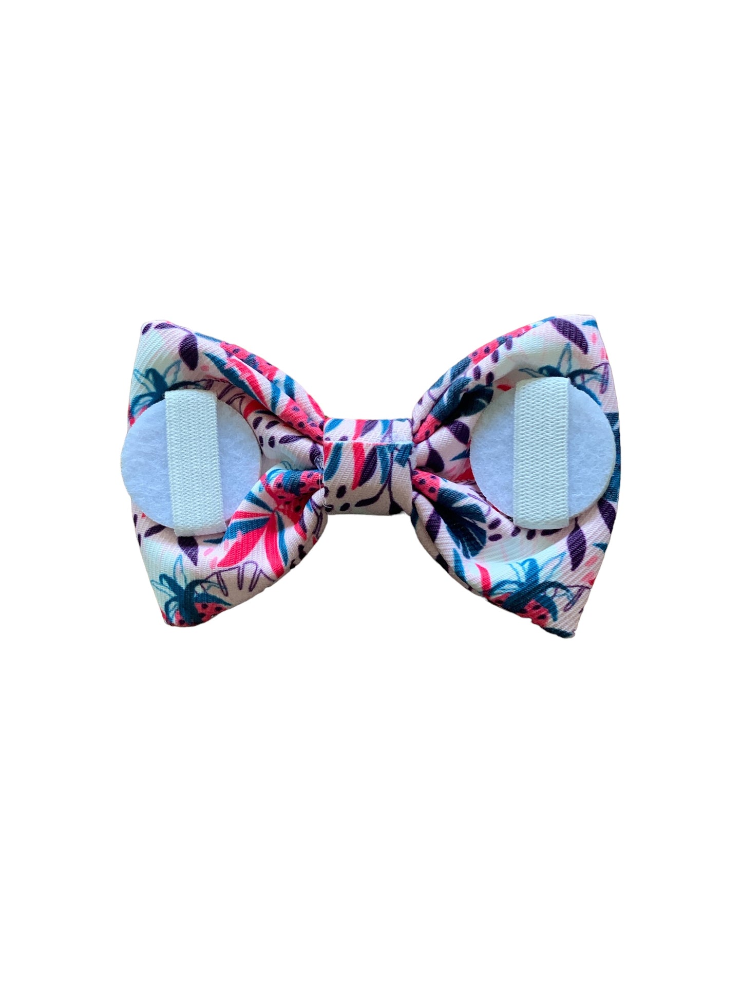 Pink Monstera Bowtie