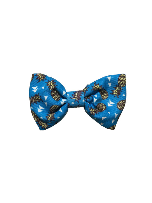 Blue Pineapple Bowtie